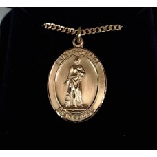 St. Barbara Medal with chain